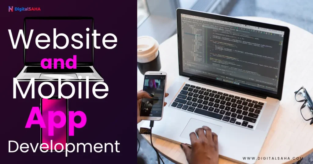 Website and mobile app development